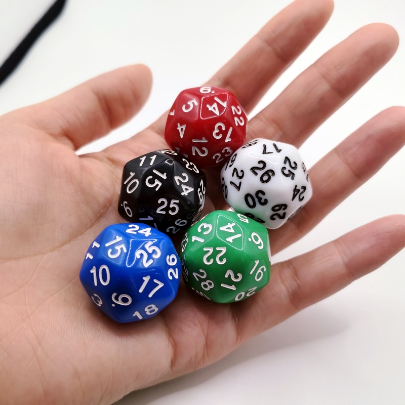 Board Game Yahtzee - 5szt Cube 30 Sides D30 kostki