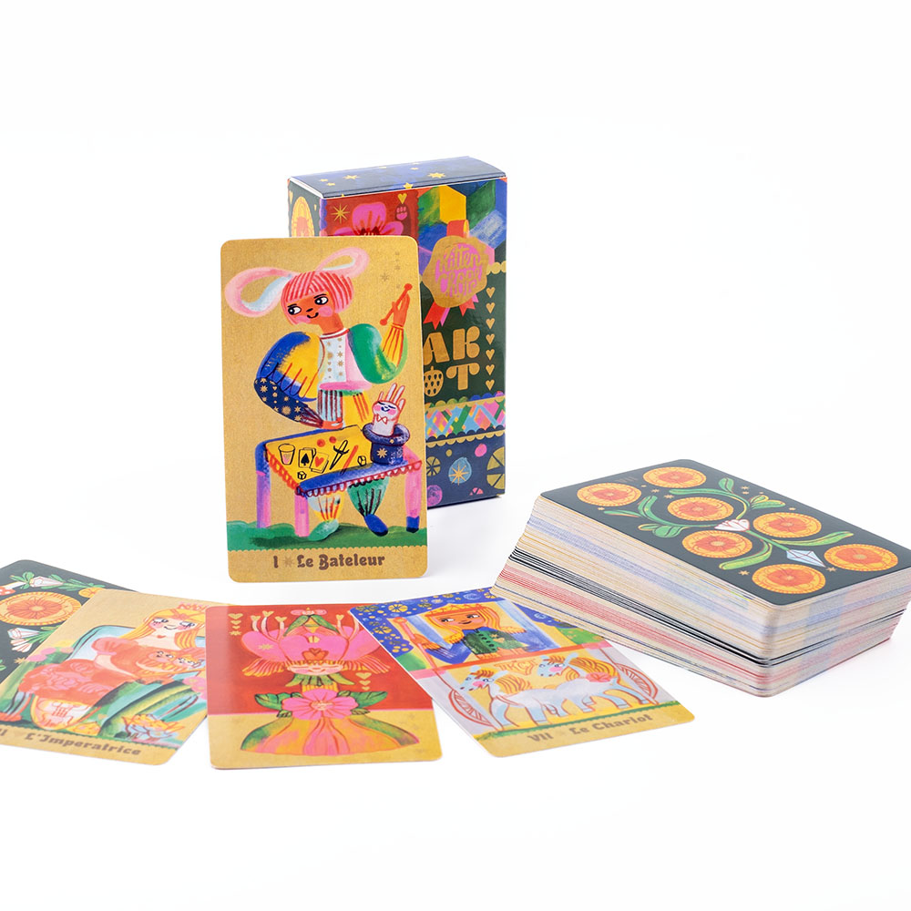 Board Game Dixit - Pipspeak Tarot 10,3*6 cm Wspaniała 78-kartowa