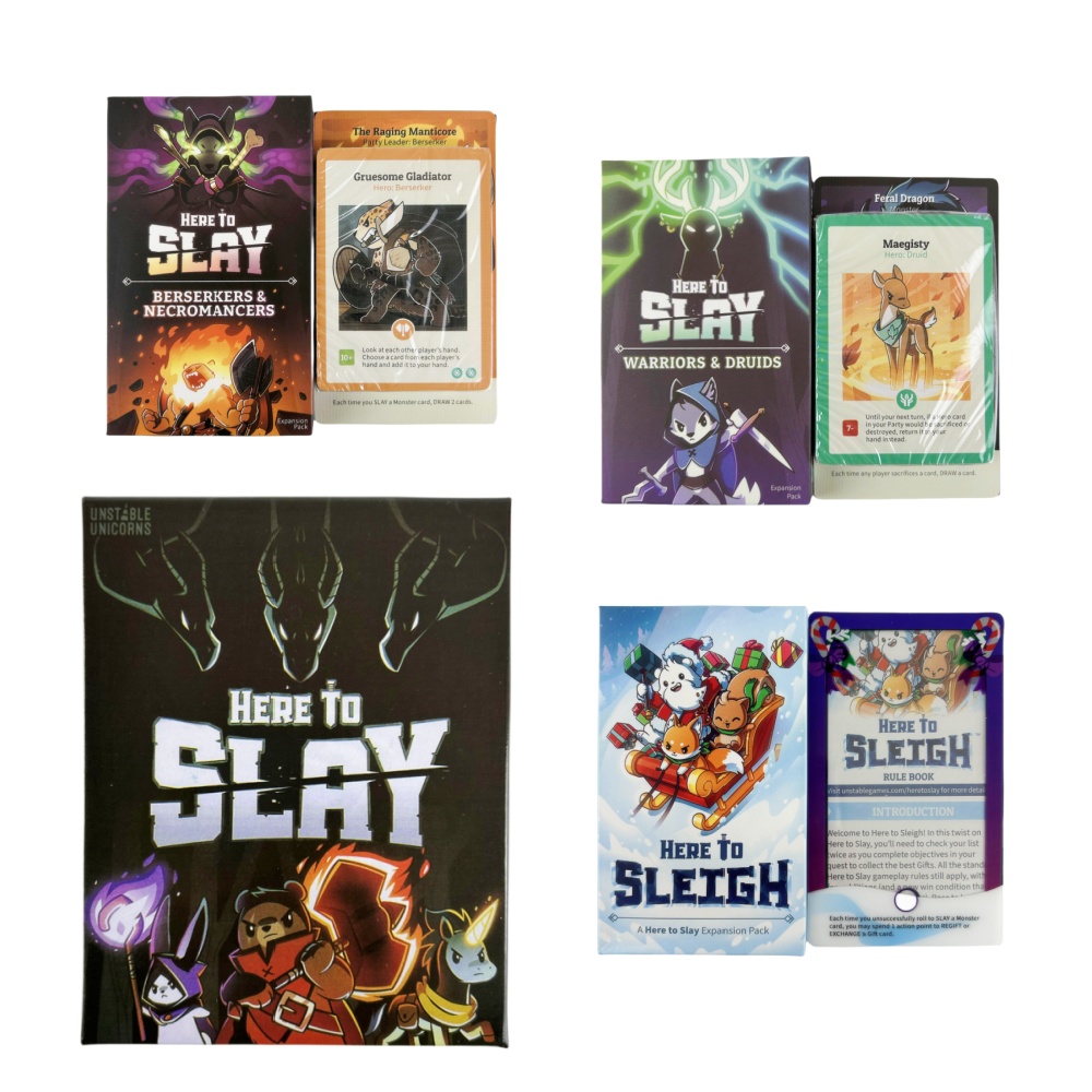 Here to Slay Wersja angielska  – Board Game Solo recenzja i cena