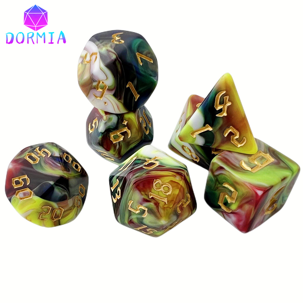 Kostka DND do mieszania koloró – Board Game Font recenzja i cena
